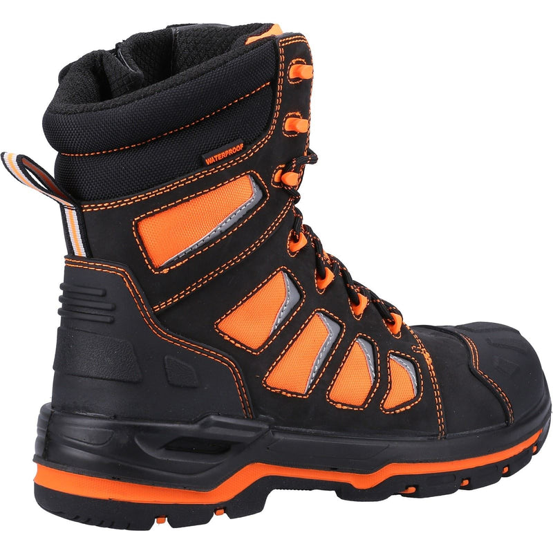 Amblers Safety Beacon Leather Orange Safety Boots