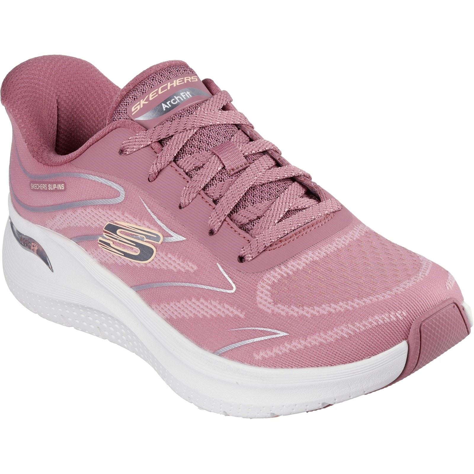 Skechers Arch Fit 2.0 Textile Women's Dark Mauve Sneakers