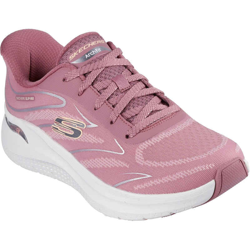 Skechers Arch Fit 2.0 Textile Women's Dark Mauve Sneakers