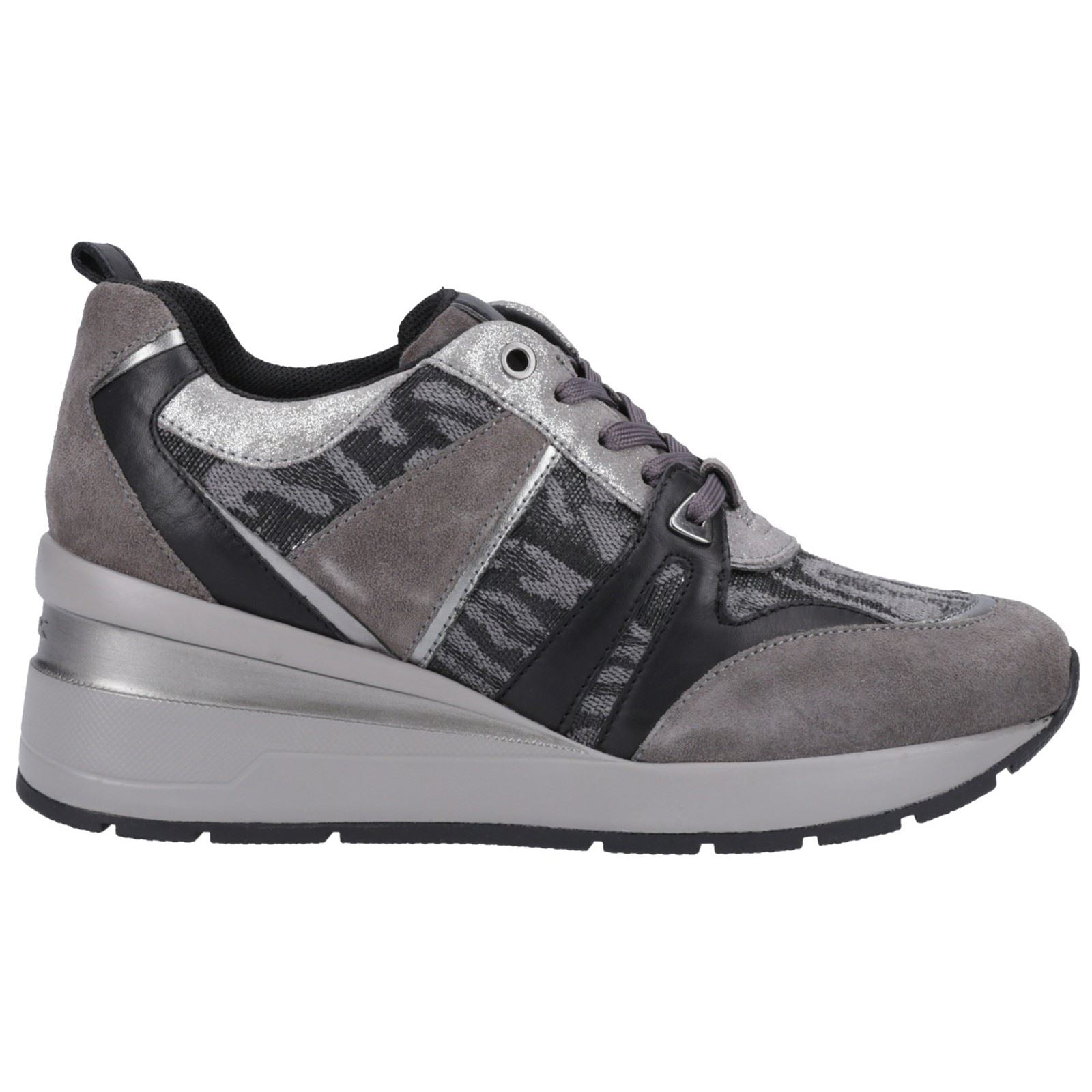 Geox D Zosma B 0 Women's Dark Grey Sneakers