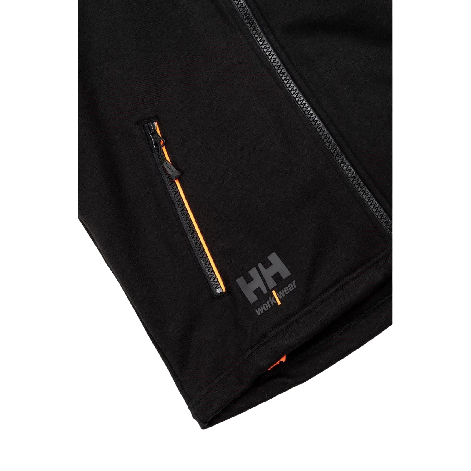 Helly Hansen Workwear Chelsea Evolution Cotton Men's Black Hooded Sweatshirt