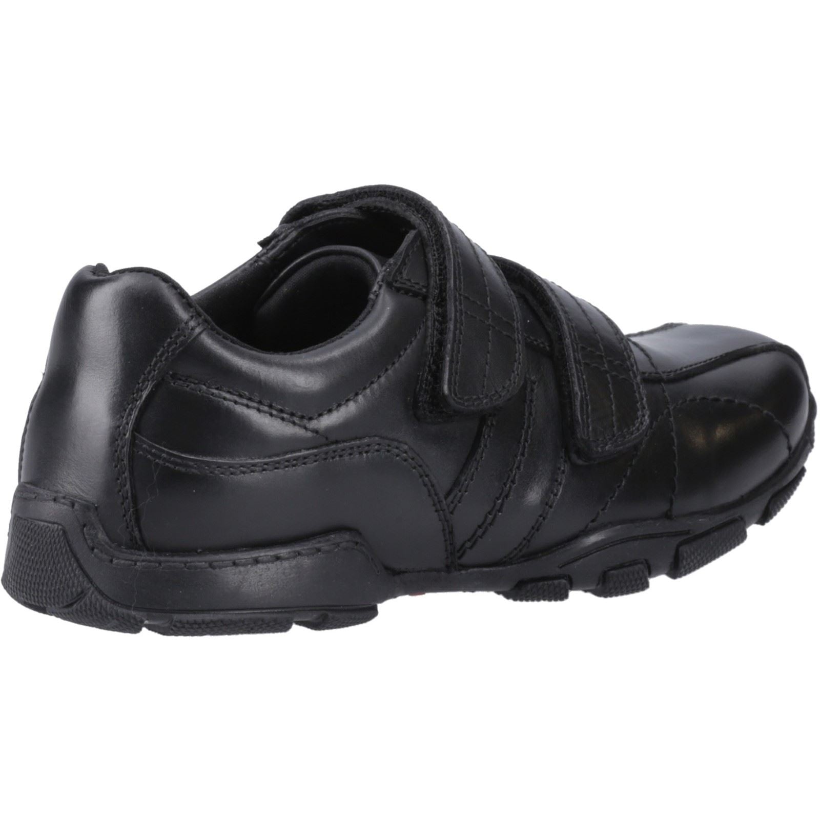 Hush Puppies Vance Leather Boys's Black Shoes