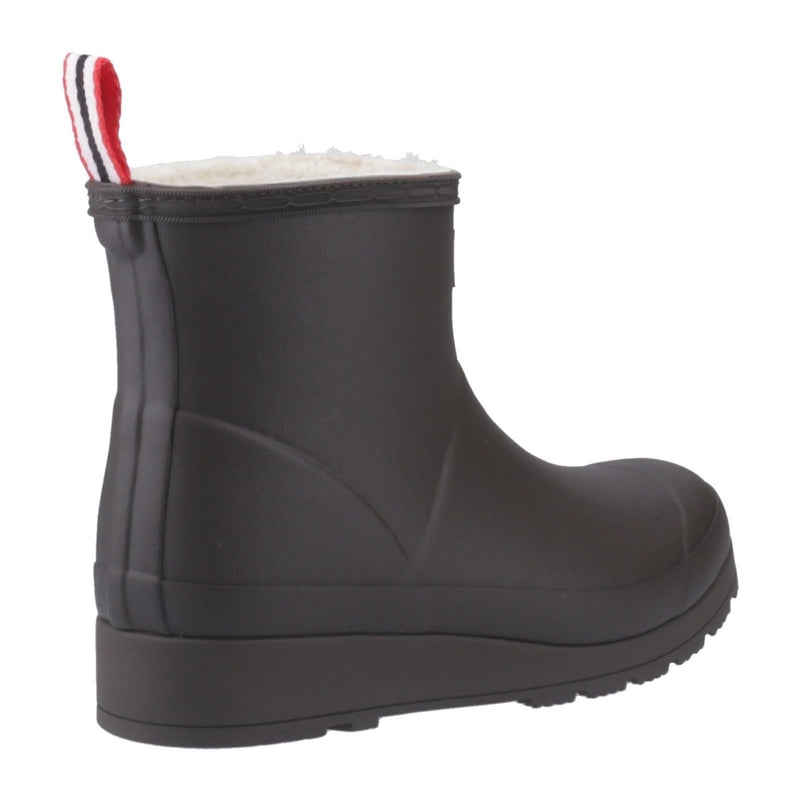 Hunter Play Short Rubber Women's Chocolate Brown Wellington Boots