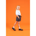 Hush Puppies Fiona JNR Leather Girls's Black Shoes