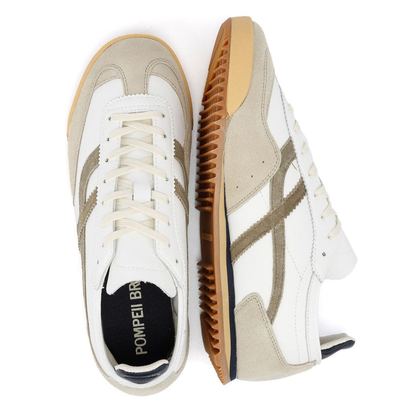 Pompeii Kite Men's Ecru/Khaki Sneakers