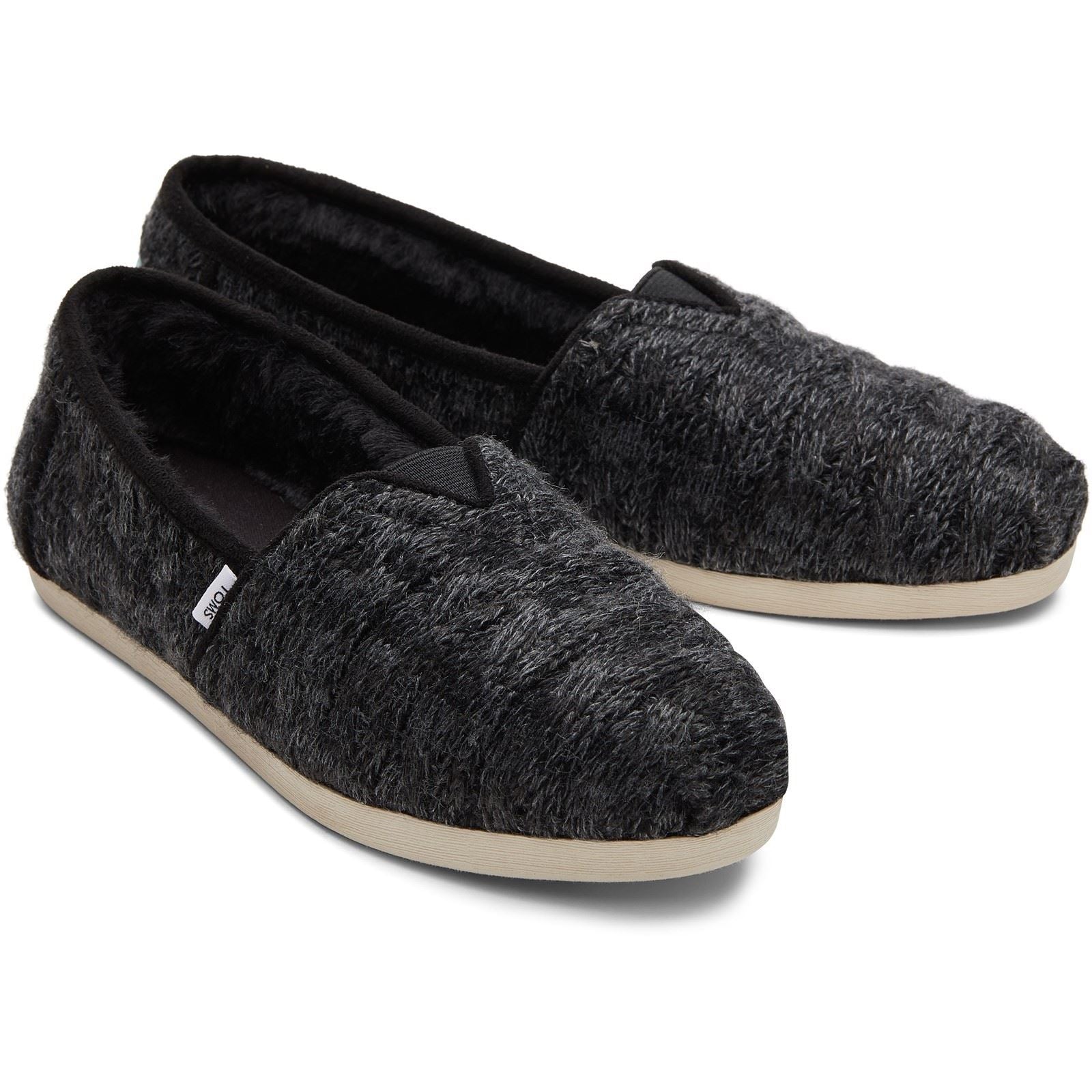 TOMS Alpargata with Cloudbound Polyester Women's Black Espadrilles