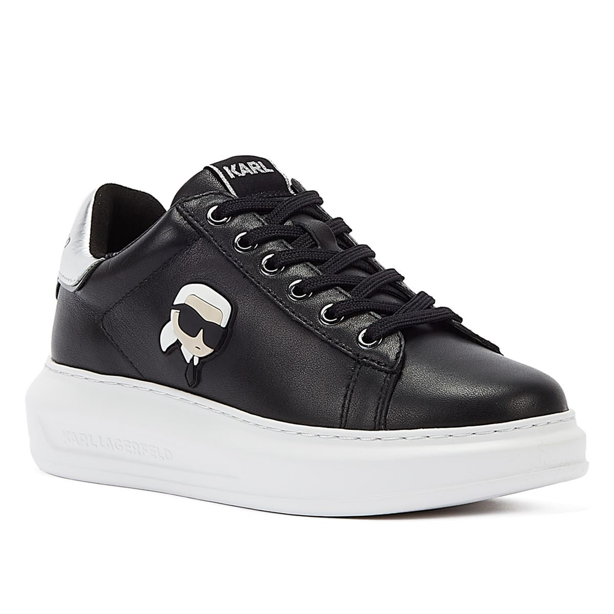 Karl Lagerfeld Kapri Karl NFT Lo Lace Women's Black Sneakers