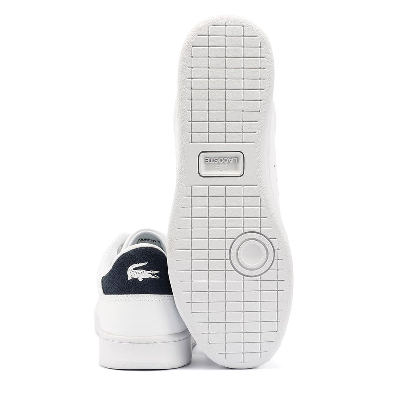 Lacoste Carnaby Leather Men's White Sneakers