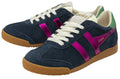 Gola Elan Glitz Suede Women's Navy/Fuchsia/Emerald Sneakers