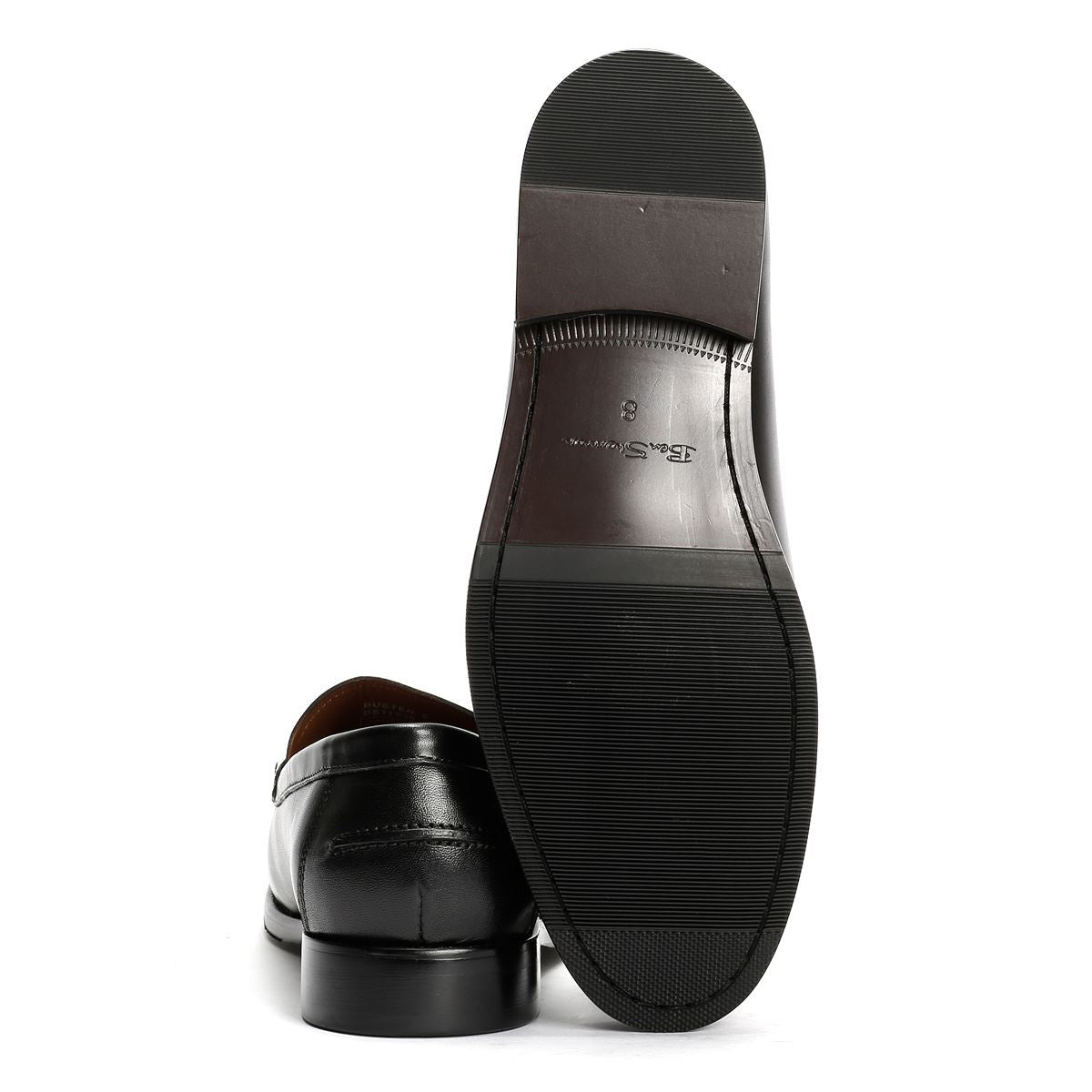 Ben Sherman Buster Leather Men's Black Loafers