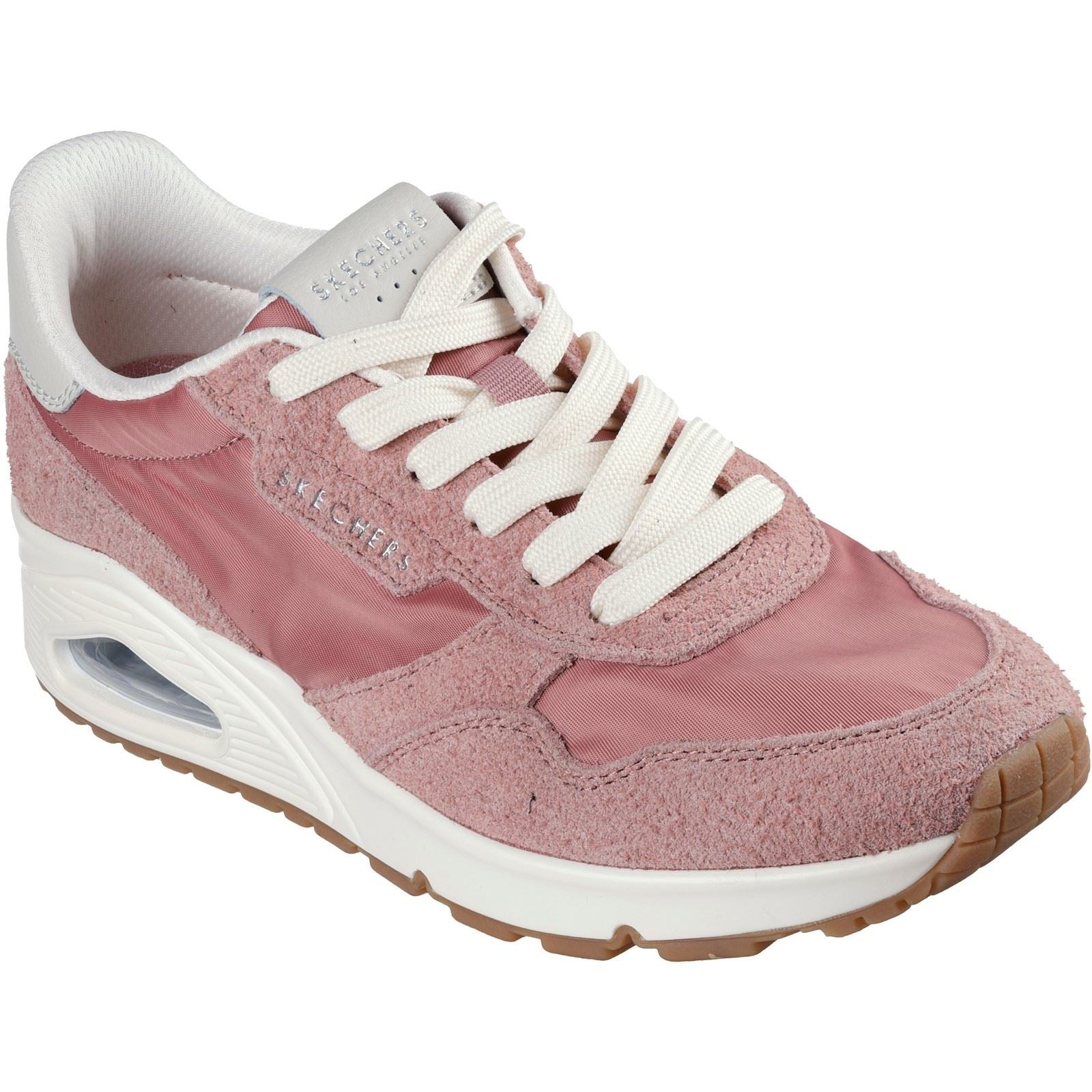 Skechers Uno Vintage Dayz Leather Women's Rose Sneakers