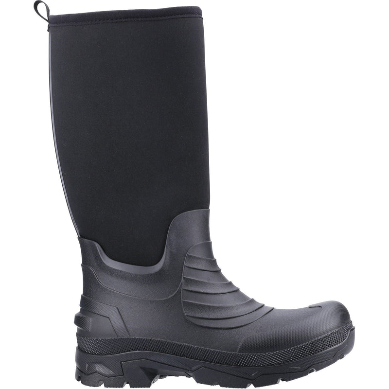 Cotswold Kenwood TPR+Neoprene Black Wellington Boots