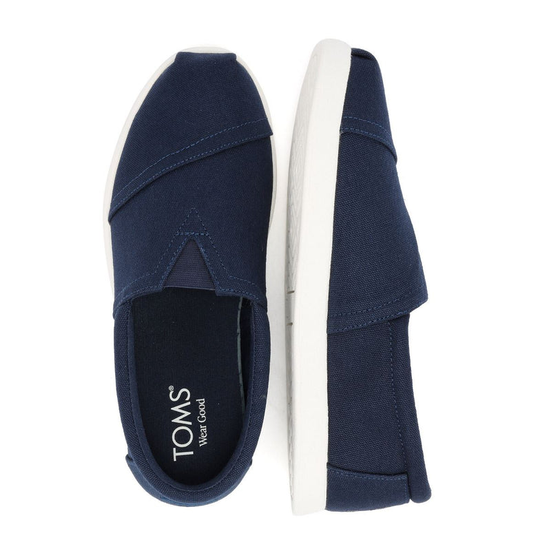 TOMS Alp FWD Canvas Men's Navy Espadrilles