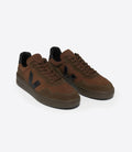 Veja V-90 Suede Women's Brown Sneakers