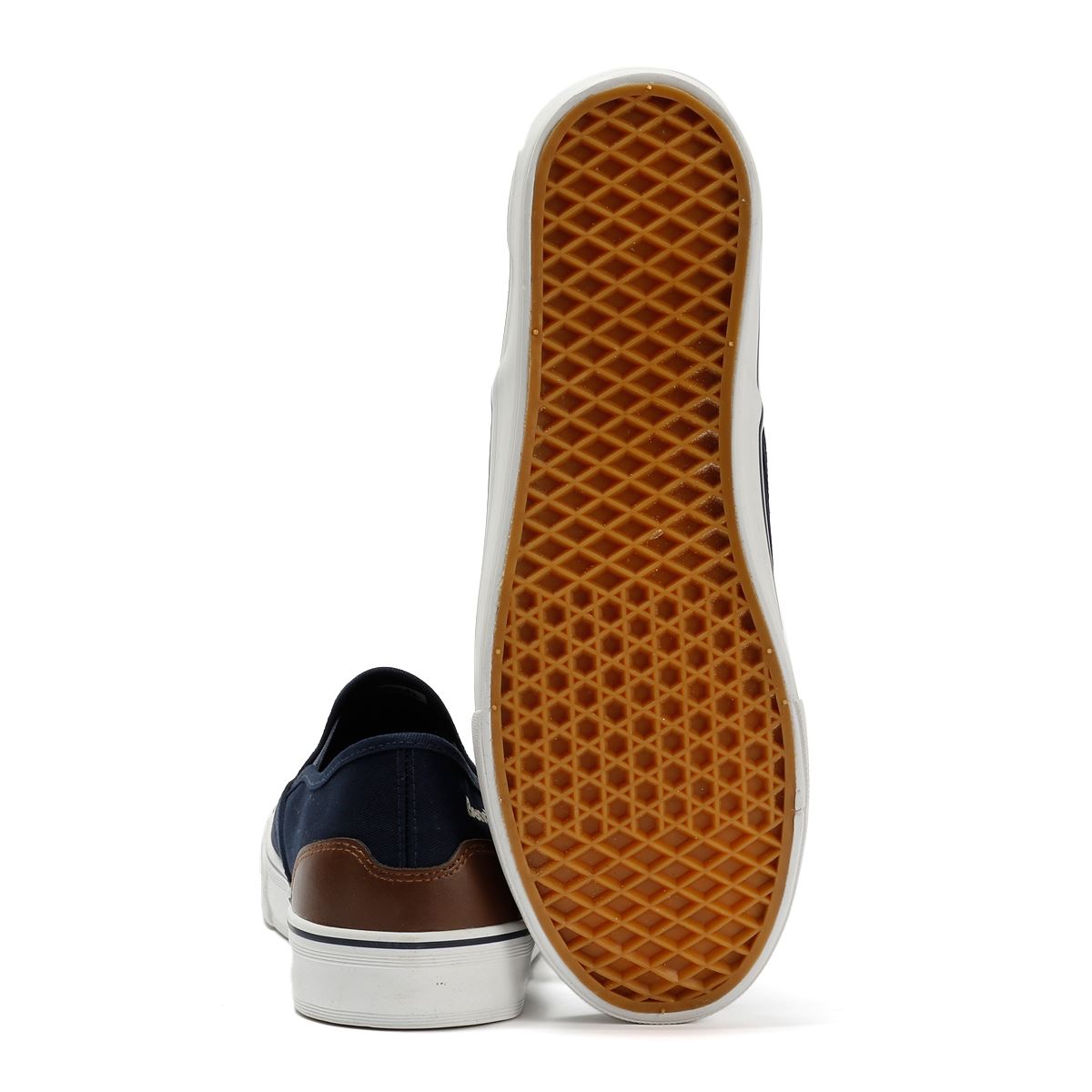 Bench Dalton Canvas Slip On Men's Navy Sneakers