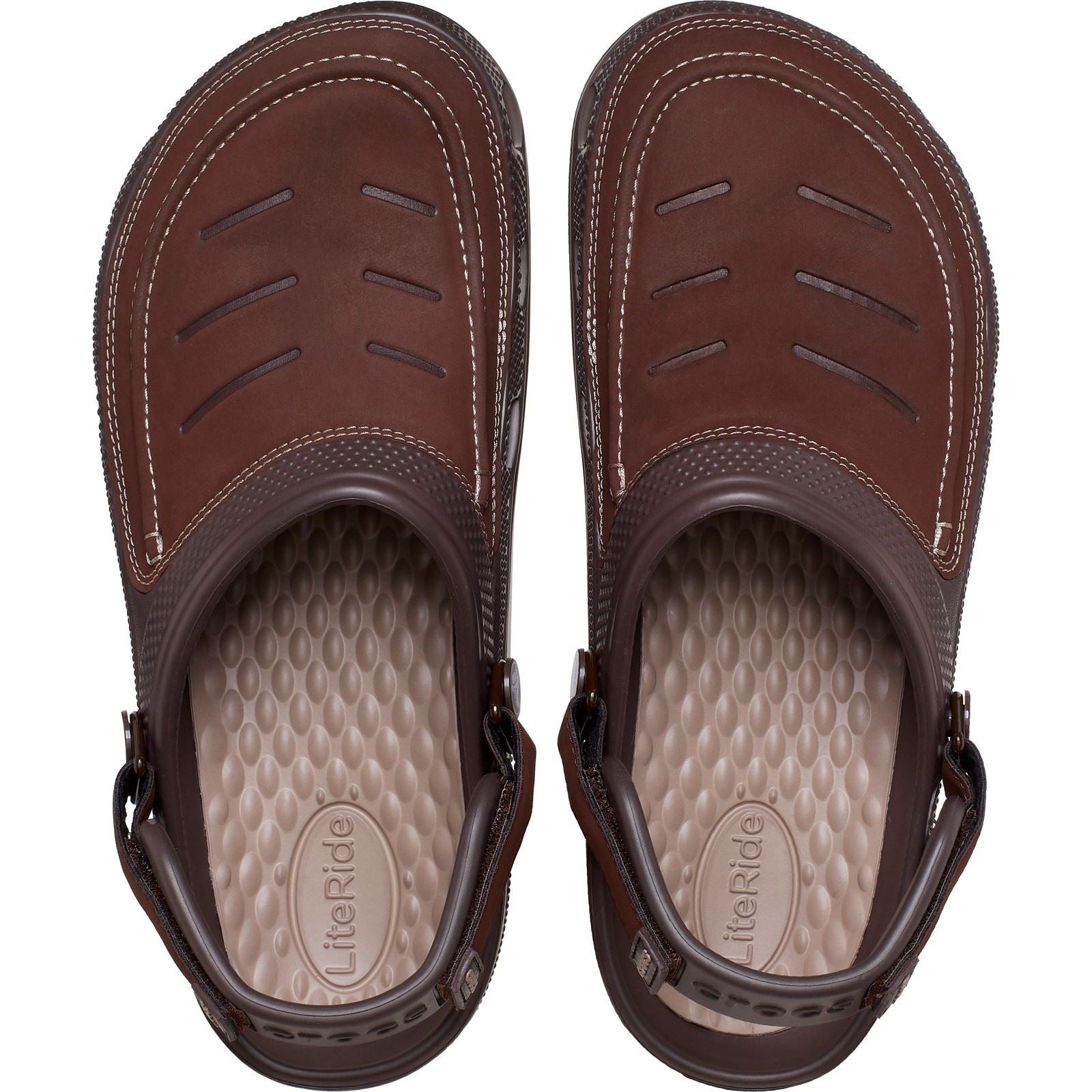 Crocs Yukon Vista II Synthetic Men's Espresso/Mushroom Clogs