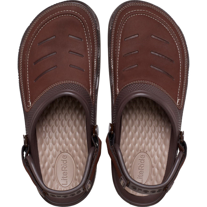 Crocs Yukon Vista II Polyurethane Men's Espresso/Mushroom Clogs