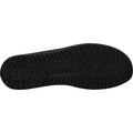 HEYDUDE Wally Sox Faux Suede Men's Micro Total Black Boat Shoes