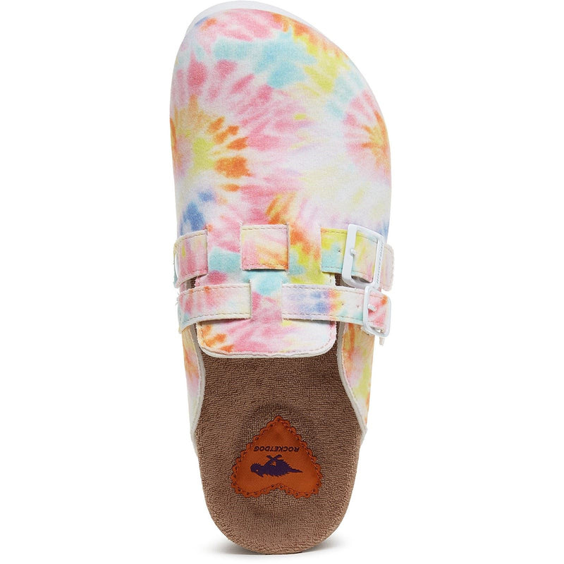 Rocket Dog Abel Plus Tucker Cotton Women's Pastel/Multi Mules