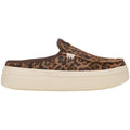 HEYDUDE Austin Lift Classic Leather Women's Brown Leopard Mules