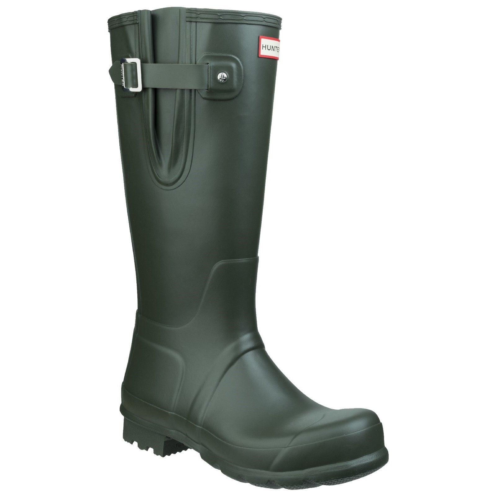 Hunter Mens  Matt Olive  MFT9007RMA-DOV Original Side Adjustable Wellington Boots