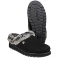 Skechers Womens Keepsakes Ice Angel 31204-BLK Black Slip On Shoe