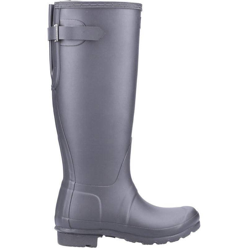 Hunter WFT1001RMA-BLK Original Tall Back Adjustable Wellington Boots Female Black