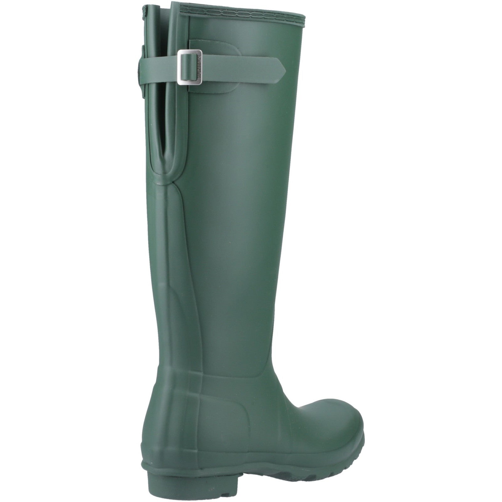 Hunter  Womens Green WFT1001RMA-HGR Original Tall Back Adjustable Wellington Boots