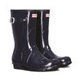 Hunter Womens Matt Navy WFS1000RGL-NVY Original Short Wellington Boots