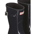 Hunter Womens Matt Navy WFS1000RGL-NVY Original Short Wellington Boots