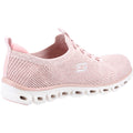 Skechers Womens Glide Step 104198-ROS Rose Slip On Shoe