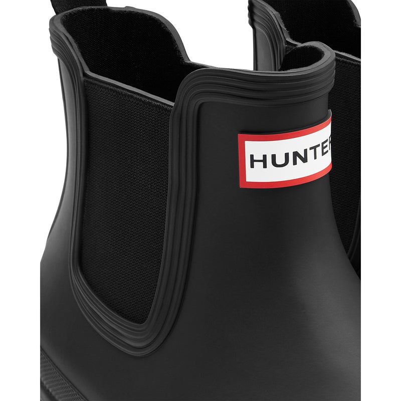 Hunter Mens Black MFS9116RMA-BLK Original Chelsea Boots