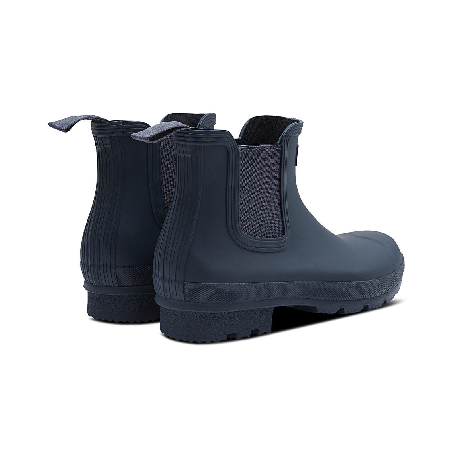 Hunter Mens Matt  Navy MFS9116RMA-NVY Original Chelsea Boots