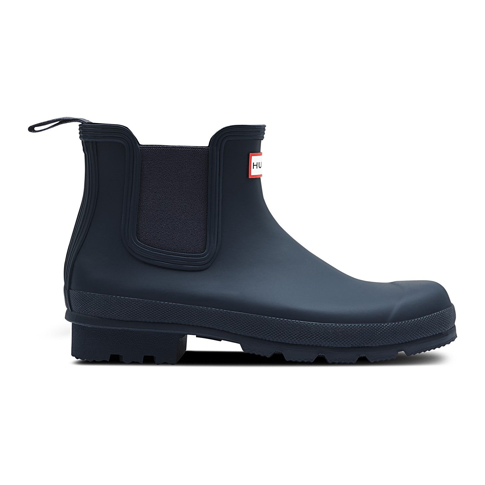 Hunter Mens Matt  Navy MFS9116RMA-NVY Original Chelsea Boots