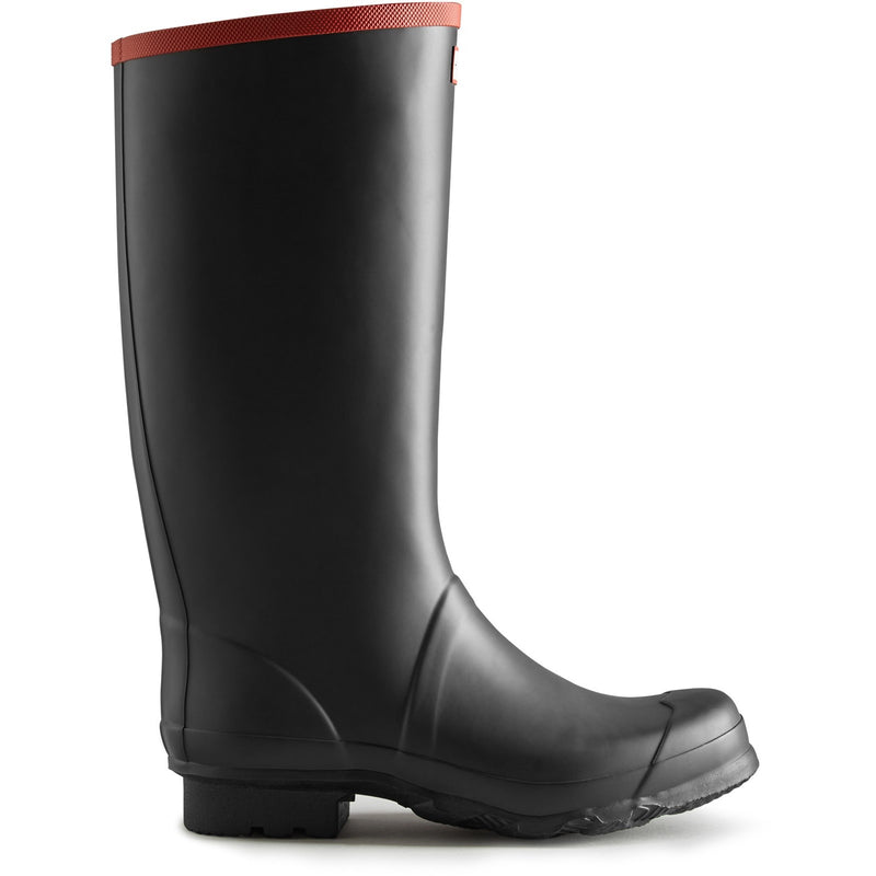 Hunter UFT4008RMA-BLK Argyll Full Knee Wellington Unisex Black