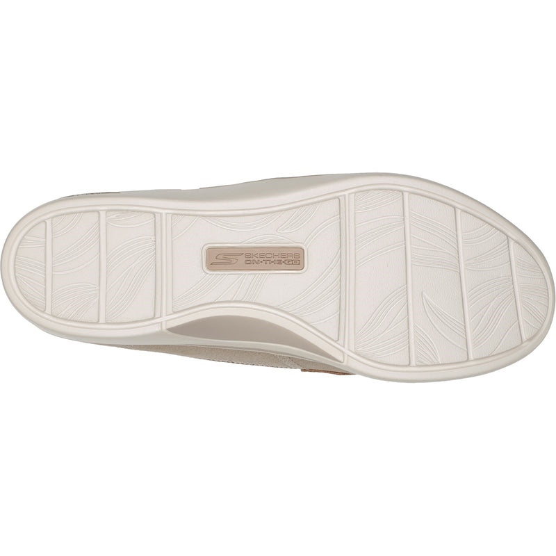 Skechers Womens Arch Fit Uplift Cruise'N By 136620-NAT Natural Slip On Shoe