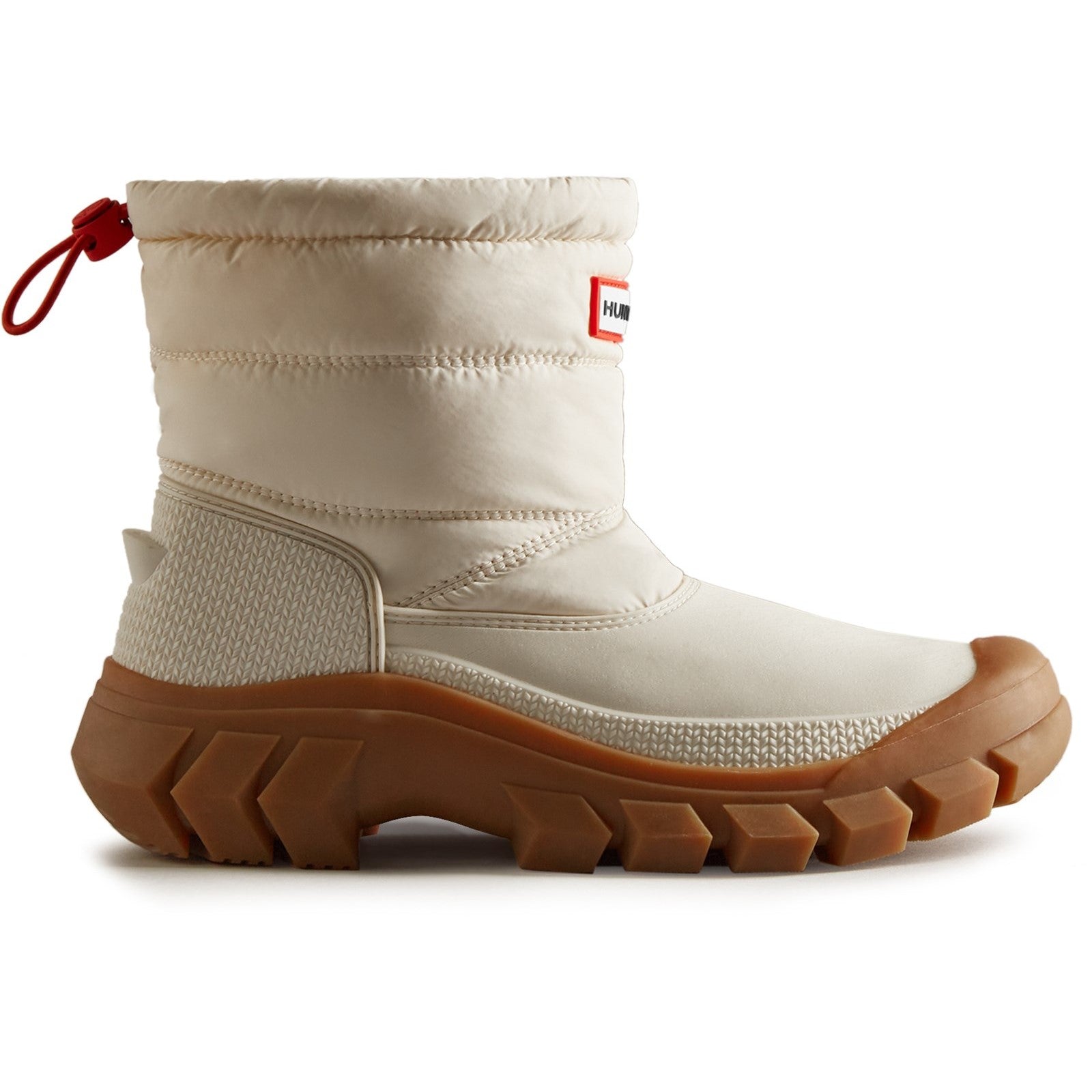 Hunter WFS2108WWU-WWG Intrepid Short Snow Boot Female Beige