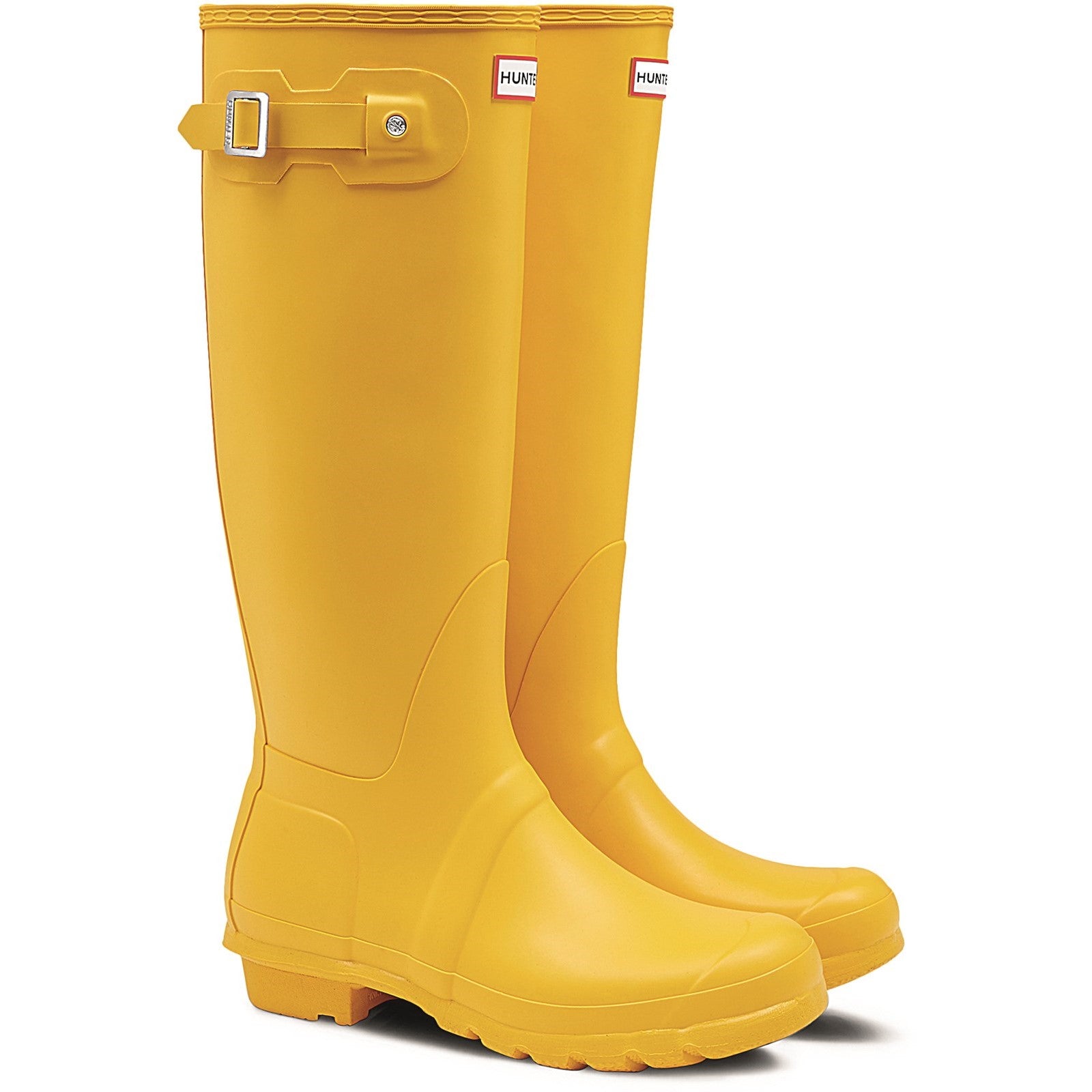 Hunter WFT1000RMA-RYL Original Tall Wellington Boots Female Yellow