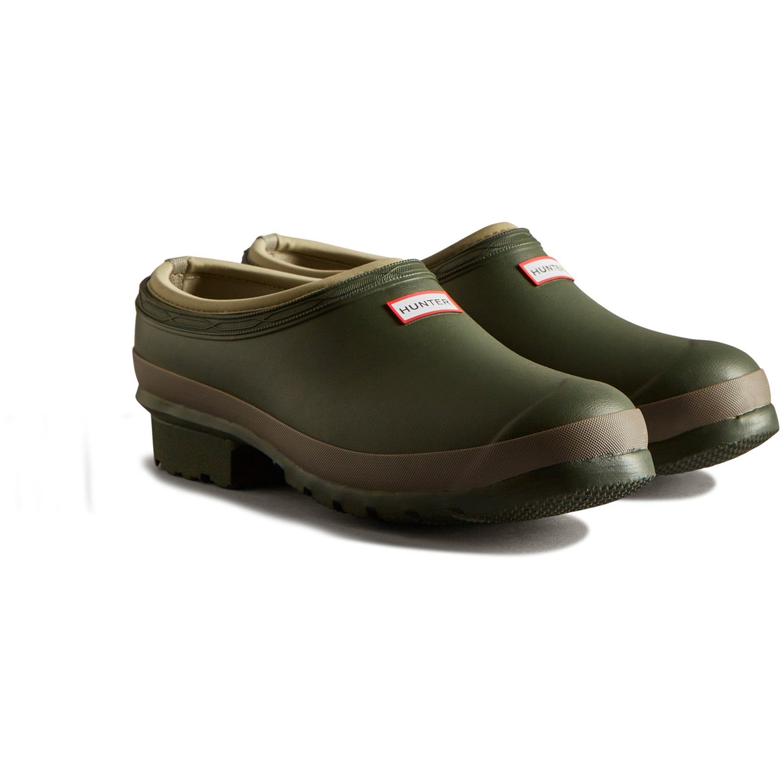 Hunter Mens Matt Green MFF9142RMA-DOC Gardener Clogs