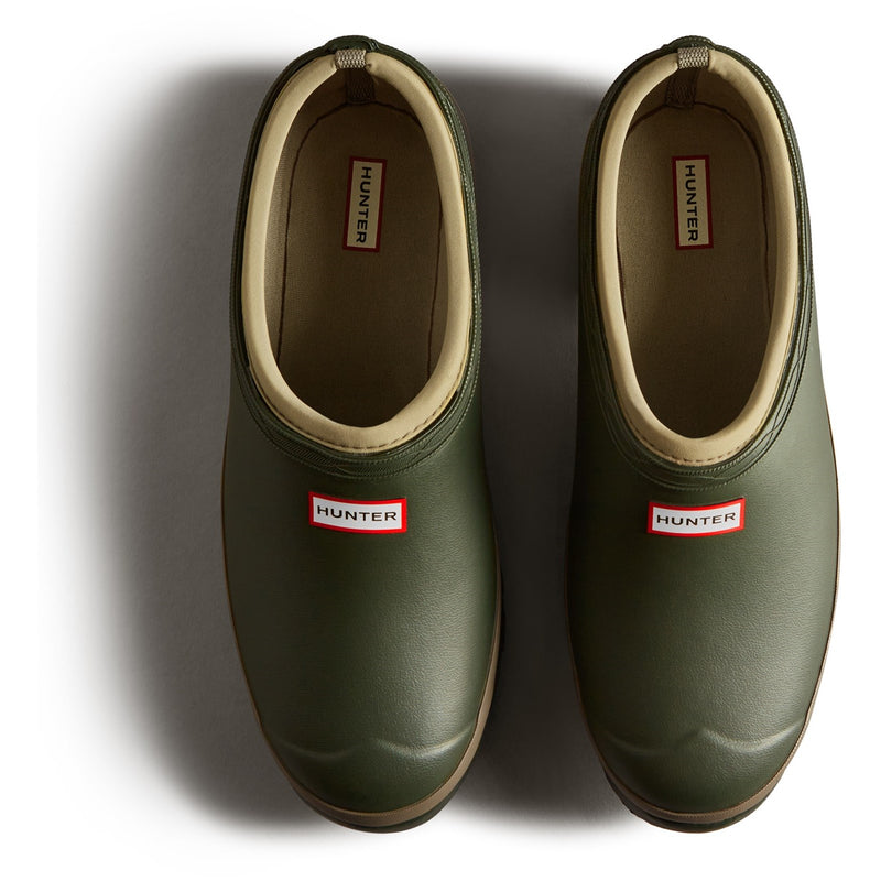 Hunter Mens Matt Green MFF9142RMA-DOC Gardener Clogs
