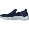 Skechers Mens Go Walk Flex No Hands 216491-NVY Navy Slip On Shoe