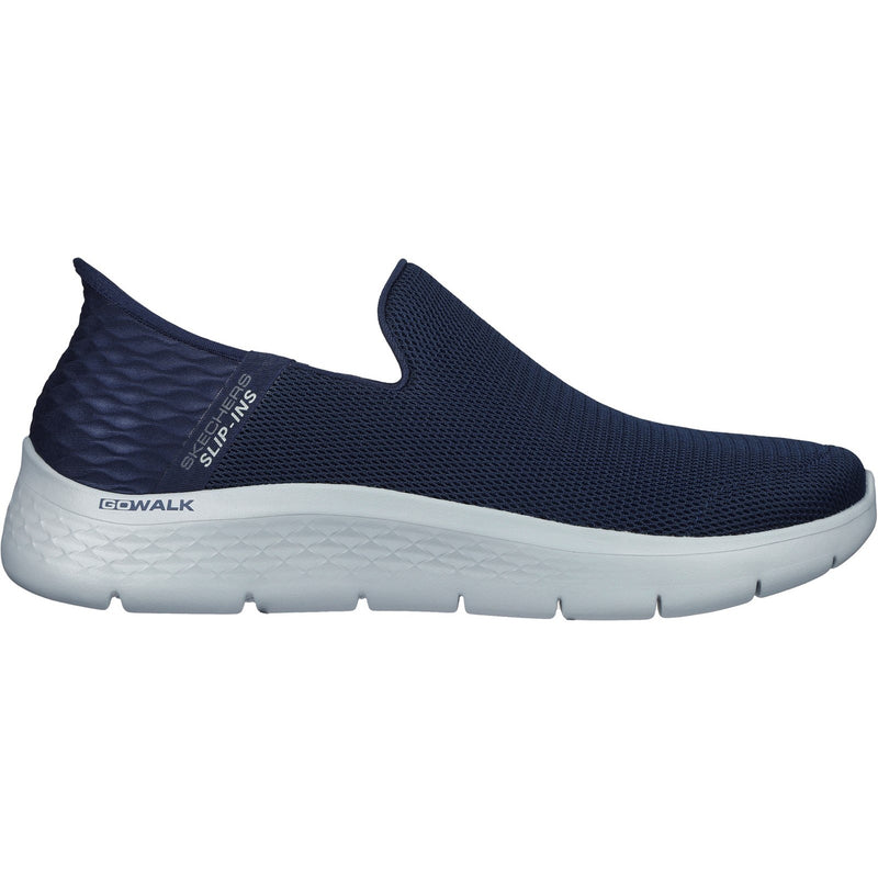 Skechers Mens Go Walk Flex No Hands 216491-NVY Navy Slip On Shoe