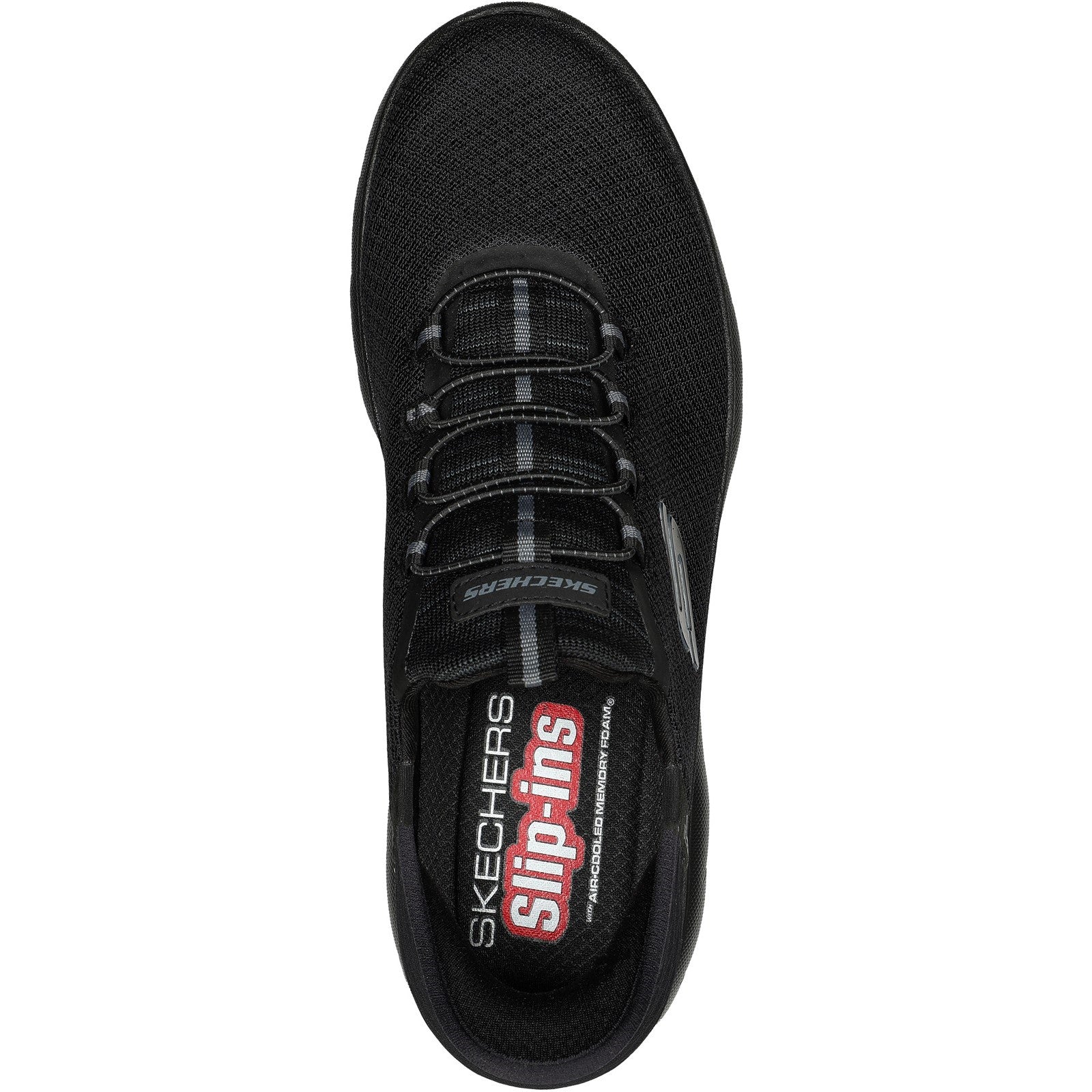 Skechers Mens Slip-ins: Summits - High Range 232457-BBK Black Slip On Shoe