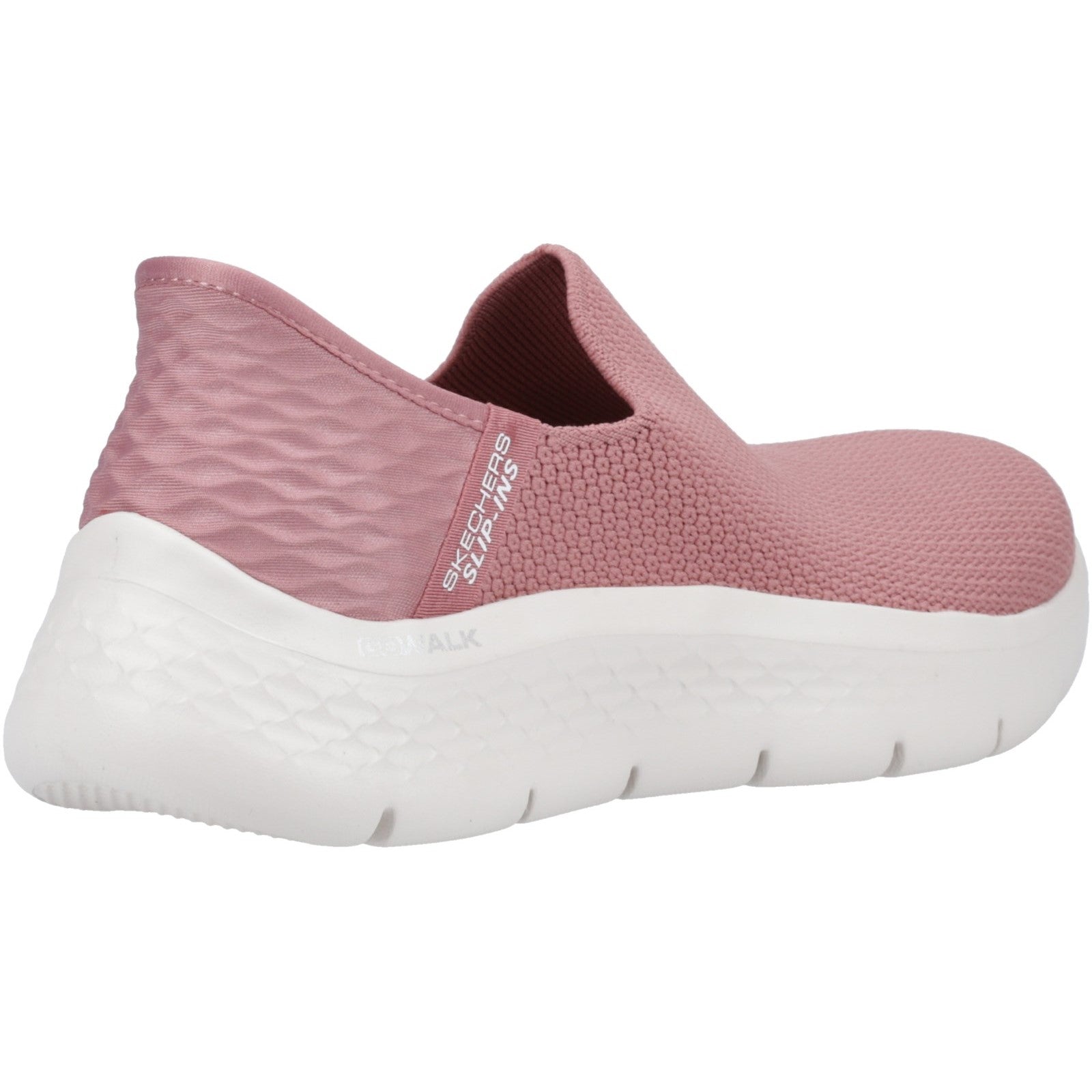 Skechers Womens Go Walk Flex - Sunset View 124820-ROS Rose Slip On Sho
