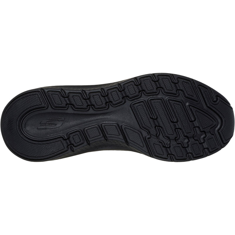Skechers Womens Arch Fit 2.0 - Big League 150051-BBK Black Lace Up Shoe