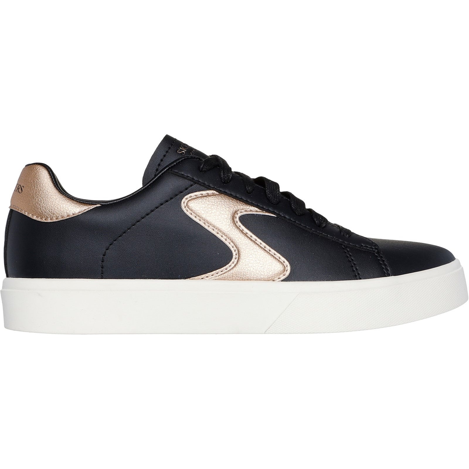 Skechers Womens Eden LX - Beaming Glory 185016-BKRG Black/Rose