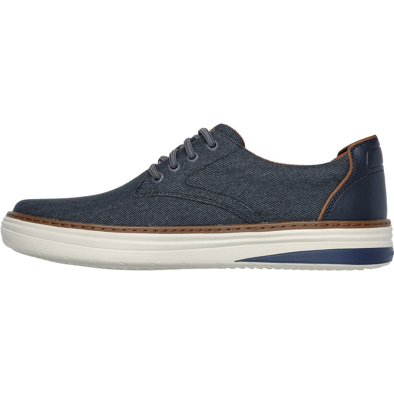 Skechers Mens Hyland - Ratner 205135-NVY Navy Lace Up Shoe
