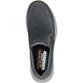 Skechers Mens Equalizer 5.0 - Grand Legacy 232516WW-CHAR Charcoal Slip On Shoe