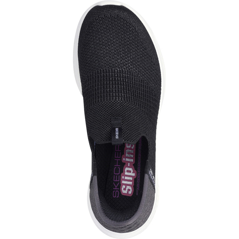 Skechers Womens Ultra Flex 3.0 - Smooth Step 149709W-BLK Black Slip On Shoe