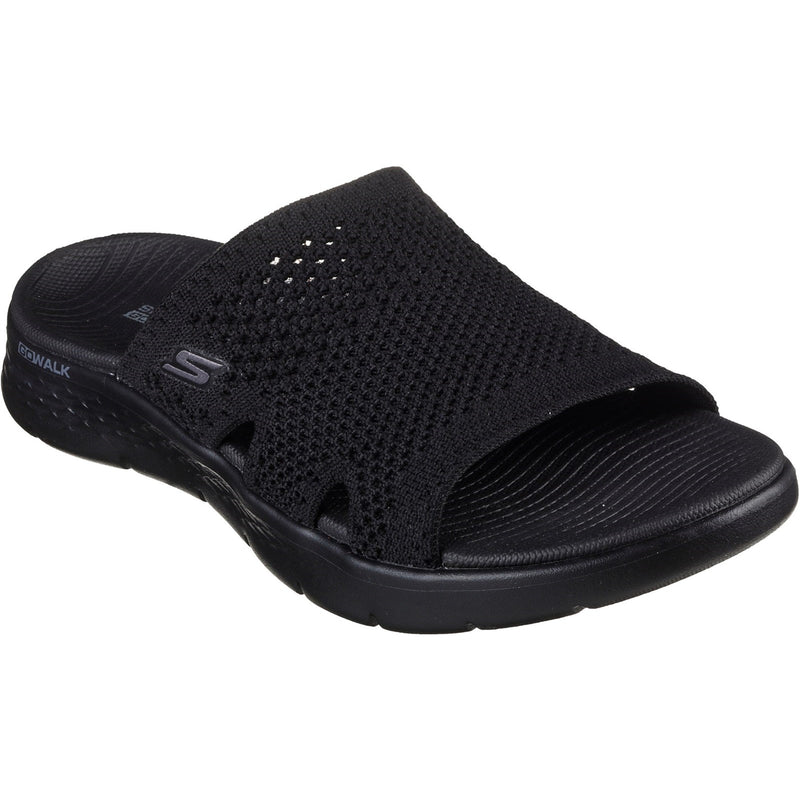 Skechers Womens GO WALK Flex Elation 141425-BBK Black Slip On Shoe